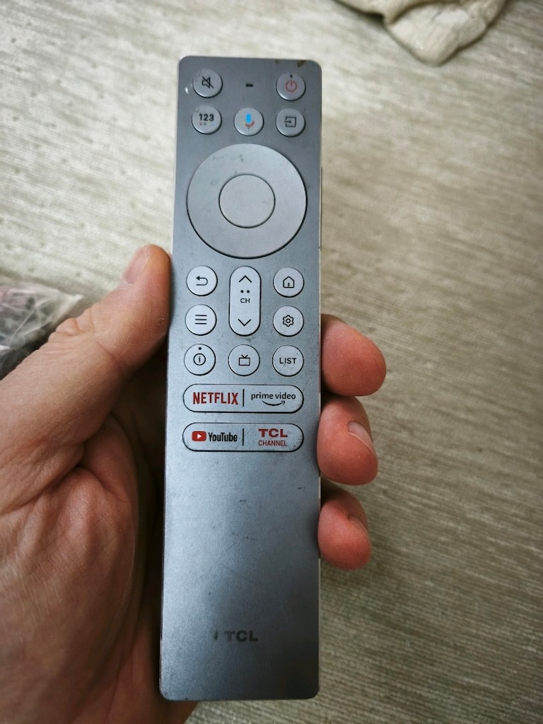 TCL LED TV televizyon kumandası - 4