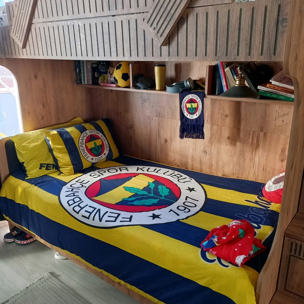 merdivenleri çekmece Ranza - 6