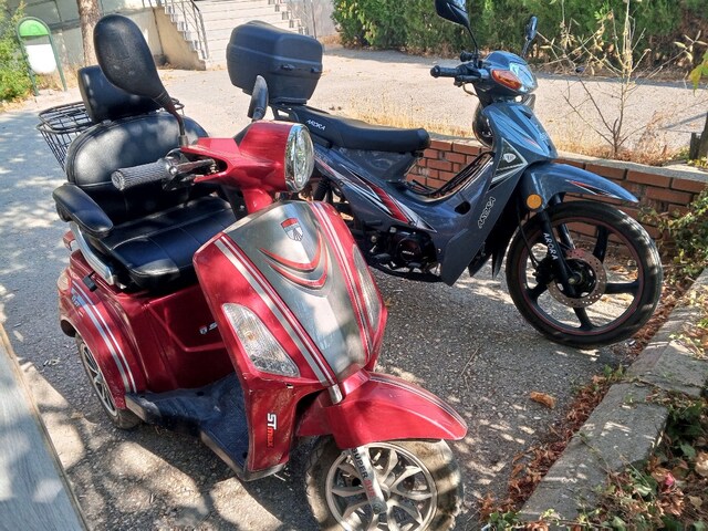 STMAX Üç tekerlekli Beş akülü