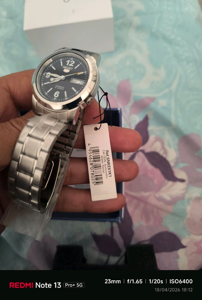 Seiko 5 snke61k1 7S26 otomatik sıfır orjinal garanti ve faturalıdır - 4