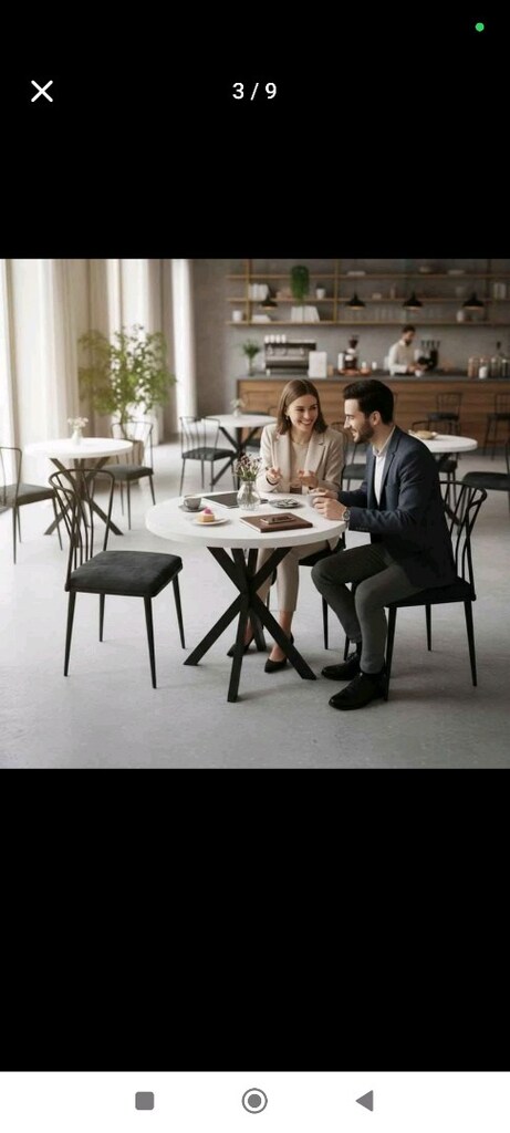 iki kişilik masa sandalye takımı imalattan satış sıfır ürün - 2