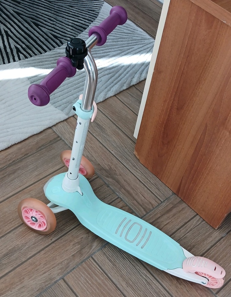 Oxelo çocuk scooter ışıklı B1 500 model decathlon YENİ GİBİ zilide var - 12