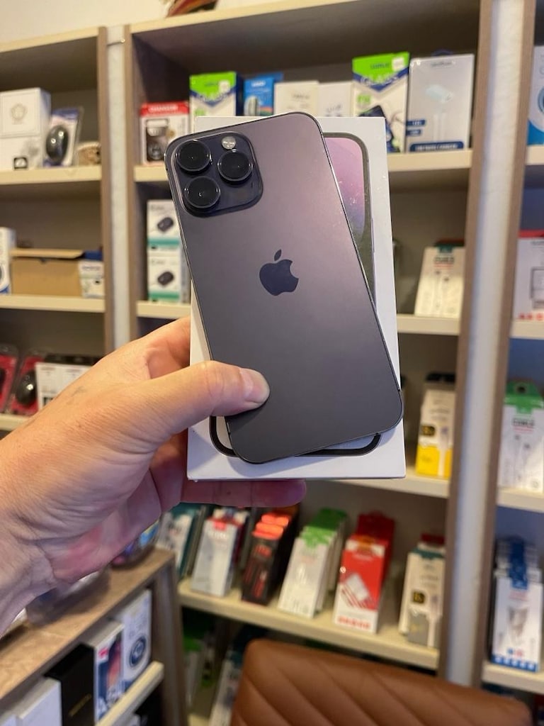 14 pro max 128 gb eski usul kytlı pasaport her hatta açık pil 80 - 2