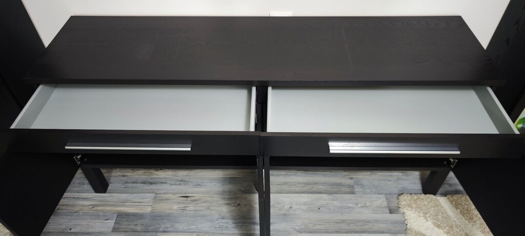 IKEA 158x40x68 Siyah konsol İzmir içi elden teslim - 6