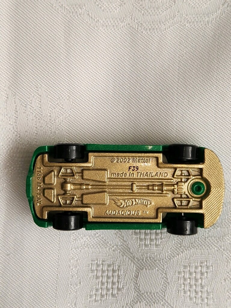 hotwheels Audacıous snake diecast 2002 üretimi metal araba - 12