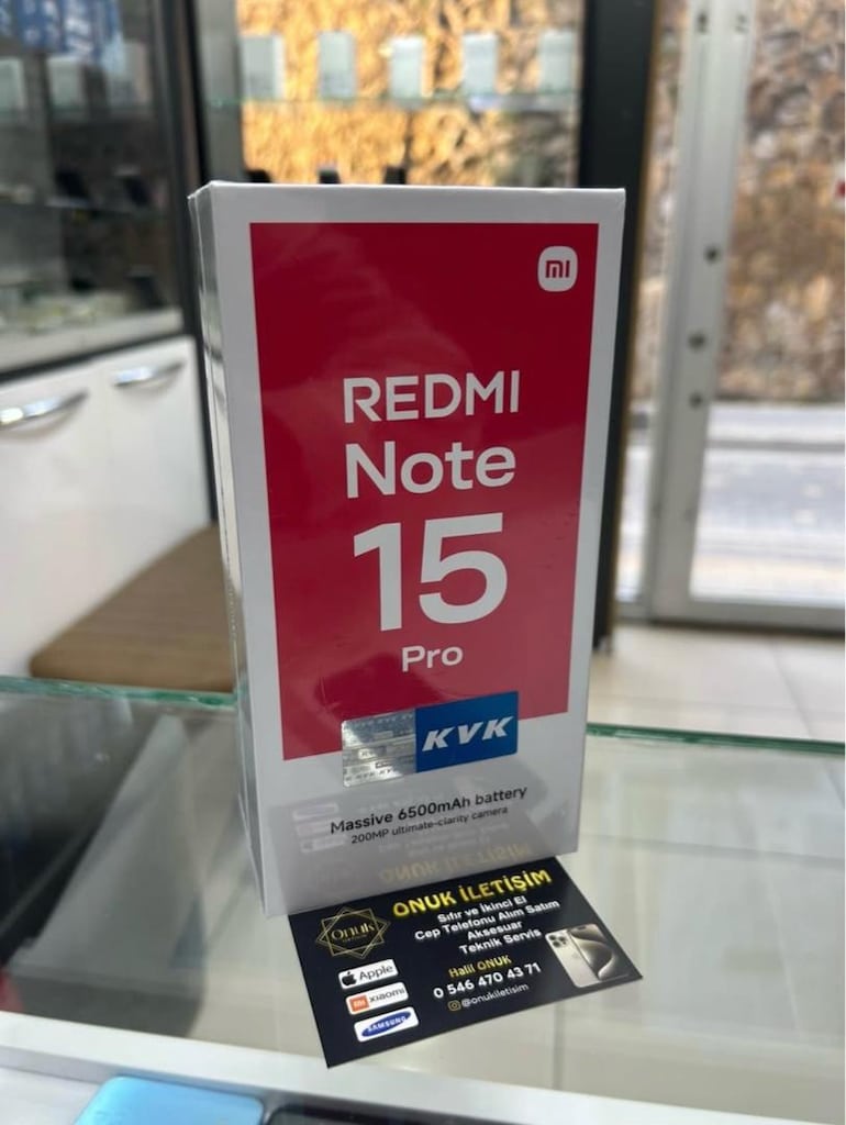 Xiaomi Redmi Note 15 Pro Sıfır Kapalı Kutu 24 Ay Garantili - 3