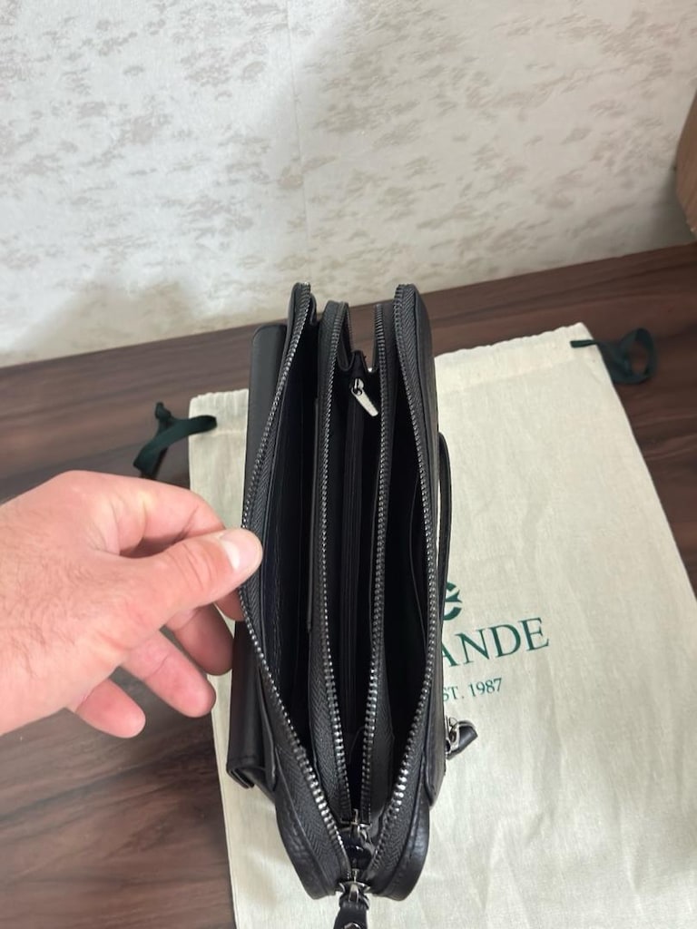Grande Marka Sıfır Erkek Deri El Çantası Fiyat 6000TL - 3