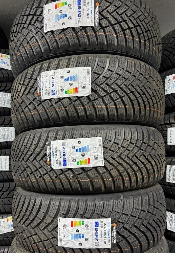 SIFIR 205.55 R 16 HANKOK RS-3 KIŞLIK TAKIM 2025 - 2