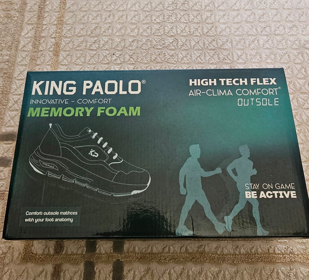 king paolo erkek terlik 42 numara hic kullanilmadi