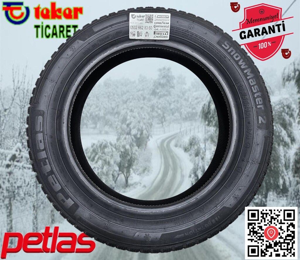 195 55 16 Petlas Snowmaster 2 #kış & kar lastiği# Teker Ticaret ÜT2026 - 2