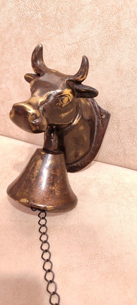 Avrupa Ağir Bronz Boğa Çanı - 2