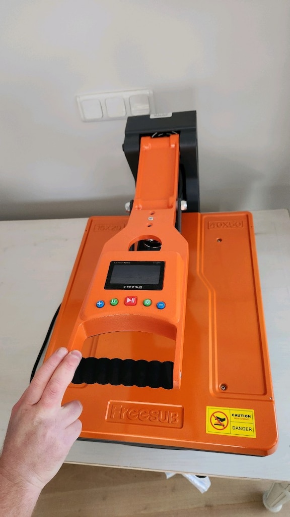 Transfer Baskı Presi 40×50cm Yarı Otomatik - 4