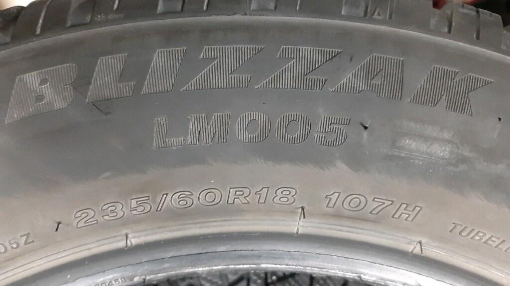 235 60 18 Bridgestone KIŞLIK - 5