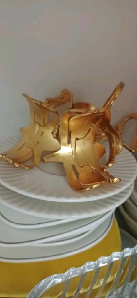 altın yaldızlı çay takımı - 5