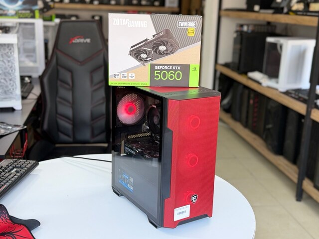 RYZEN 5 5600X | RTX5060 8GB E.KARTI | 24GB RAM | 512GB SSD