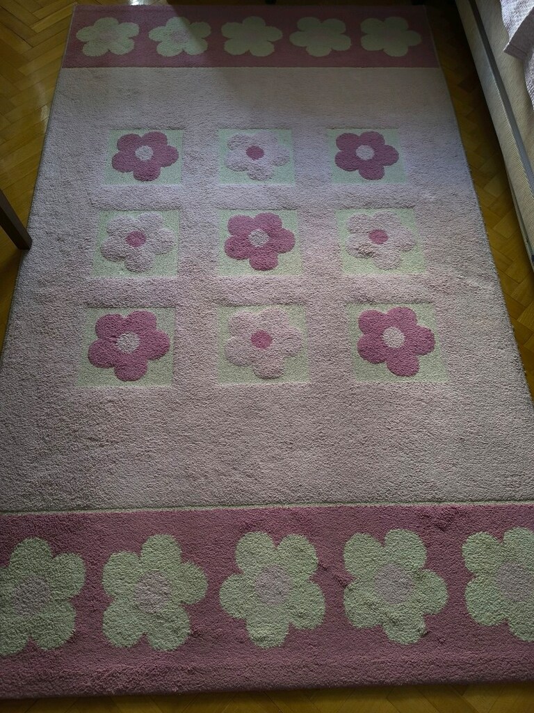 Halı çiçekli - 4