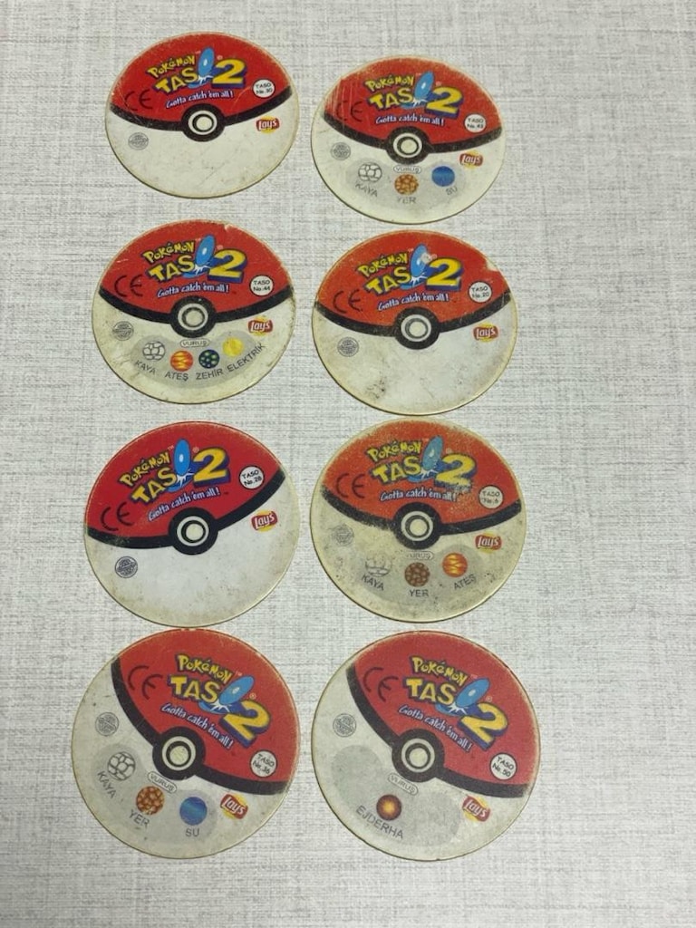 Nostaljik Orijinal Pokémon Taso 2 Serisi - 2