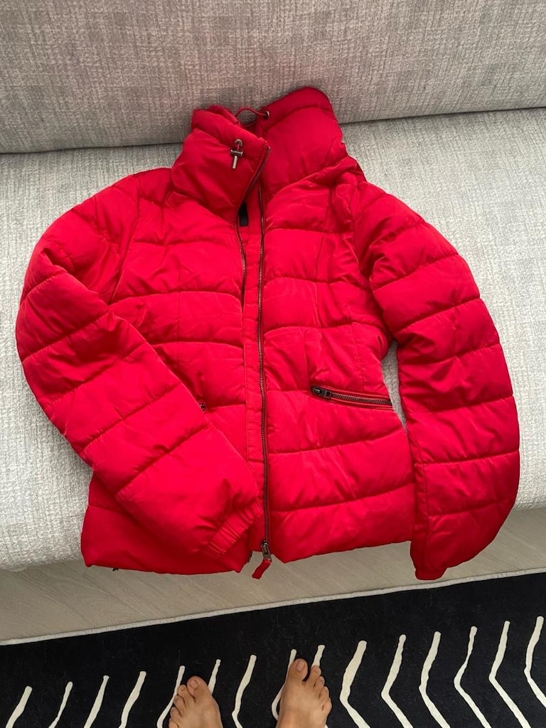 Bershka Kırmızı Mont - 3
