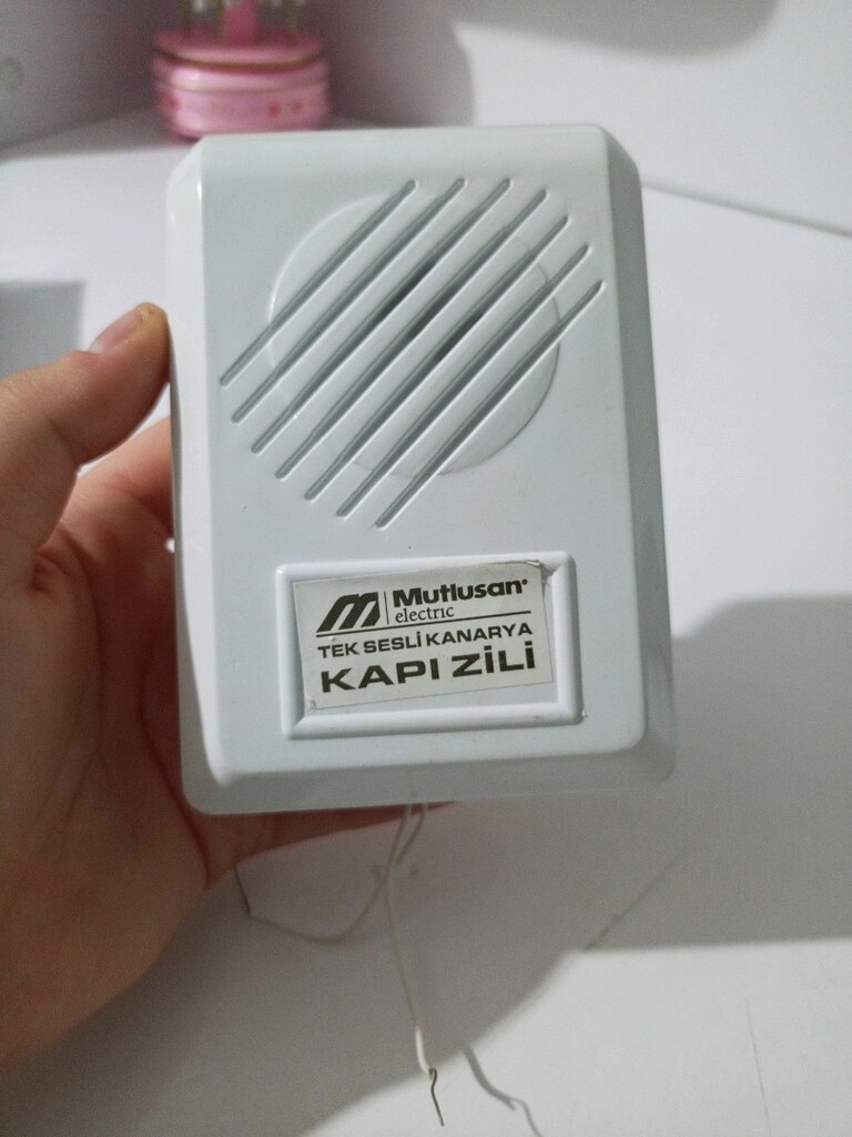 kanarya tek sesli kapı zili - 3