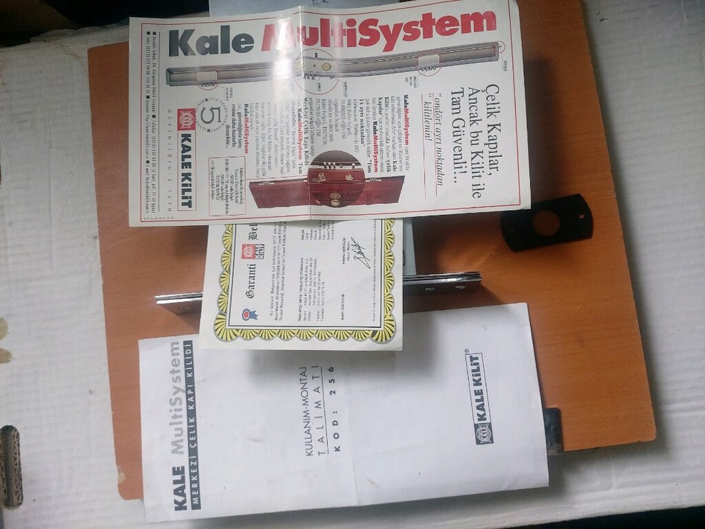 Kele kilitÇelik kapı kilit sistemi - 10