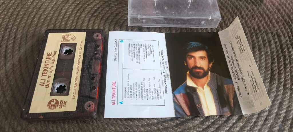 Ali Tekintüre Benim İçin Üzülme Elenor Plak Kaset - 2