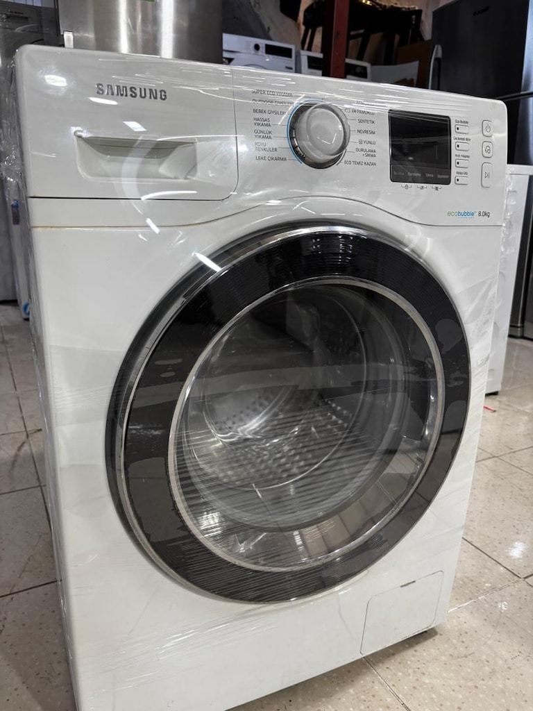Garantili • Nakliye Ücretsiz | Samsung EcoBubble 8 KG Çamaşır Makinesi - 5