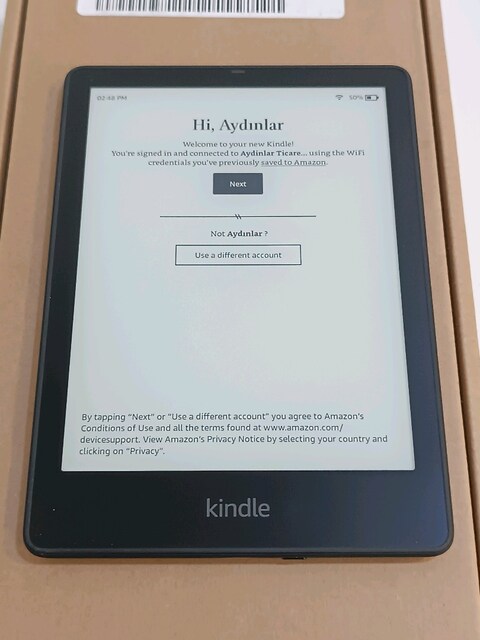 Amazon Kindle Paperwhite 5 Signature Edition 32 GB E Kitap Okuyucu