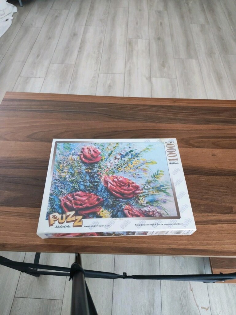 Keskin Puzzle 1000 parça Tablo Gül - 3