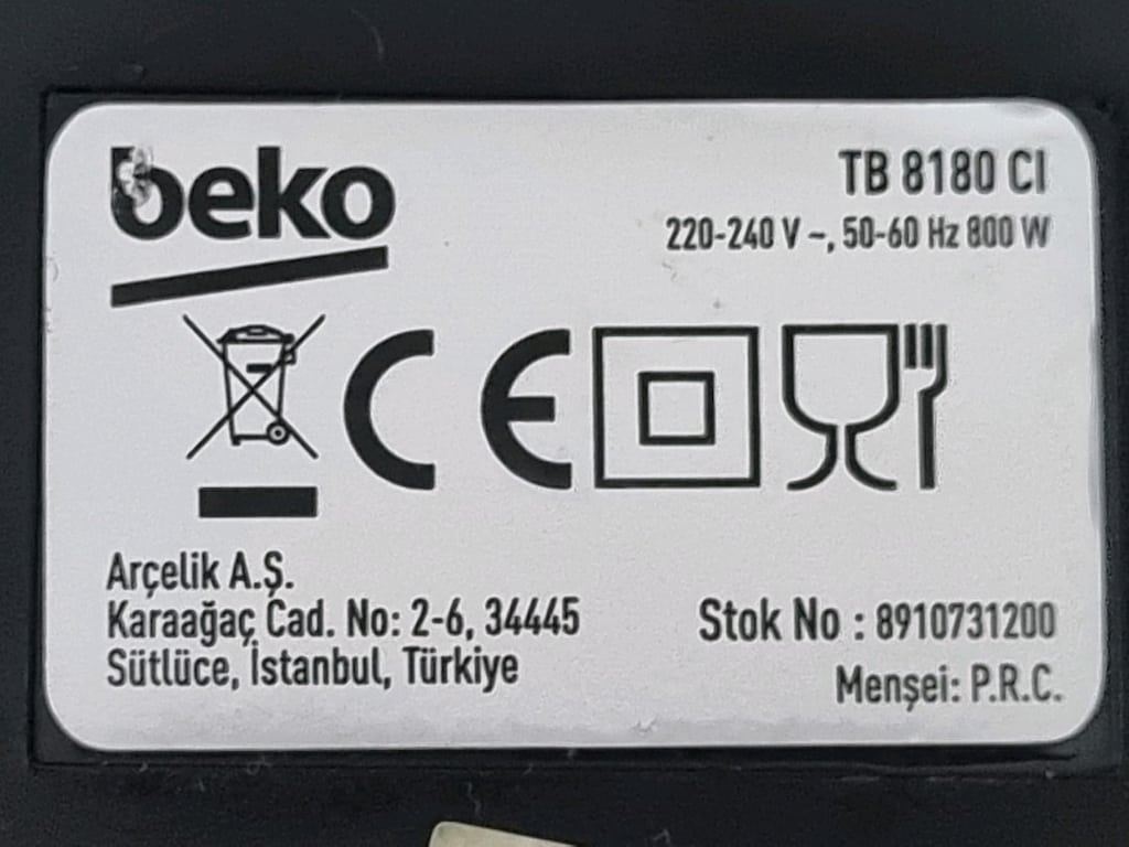 beko {800 Watt Buz kırıcı Blender} - 5