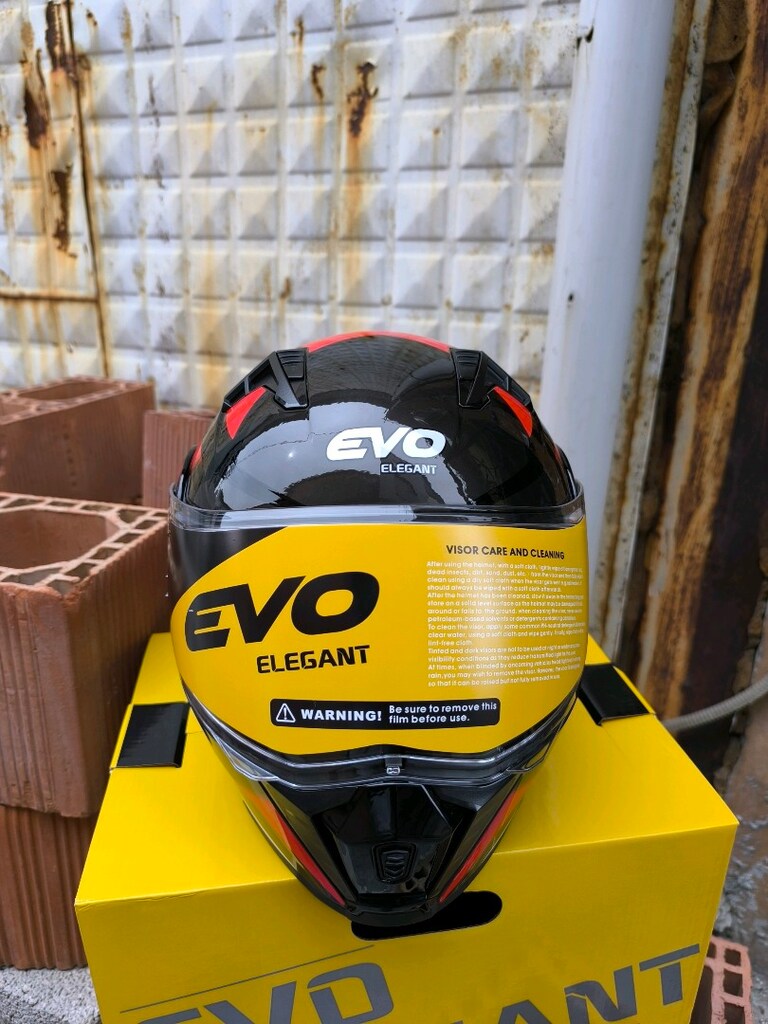 Kask EVO Çene Açılır Güneş Vizörlü Sıfır Hiç Kullanılmadı Beden M - 5