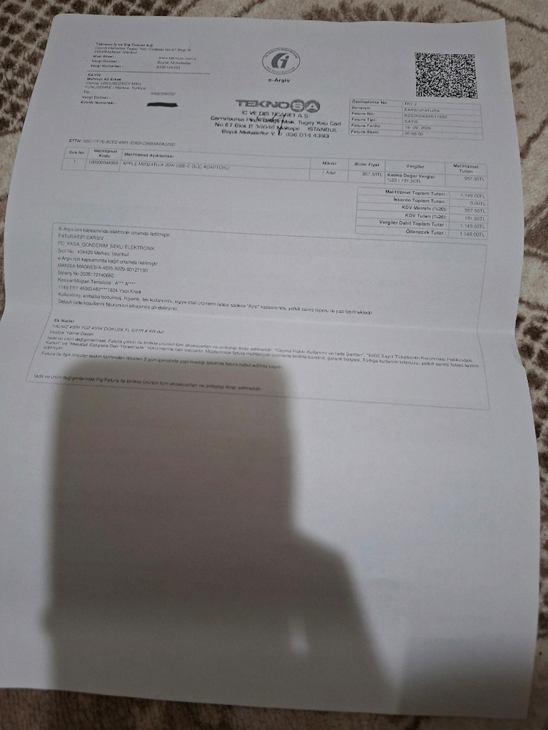 iPad A16 128 GB Mavi | 5 Aylık | Pil %100 | Devir 4 | Garantili - 8