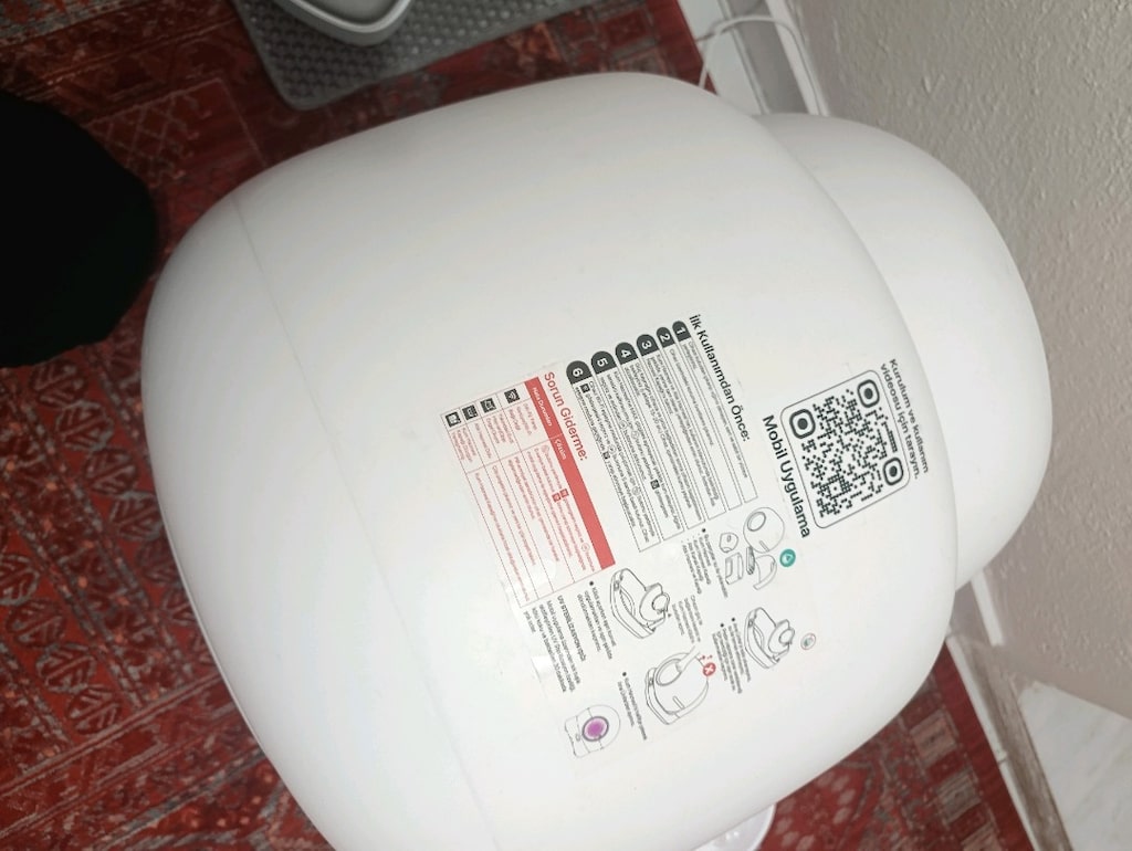 Exon smart Otomatik Kedi tuvaleti yem ve Su kabı - 7