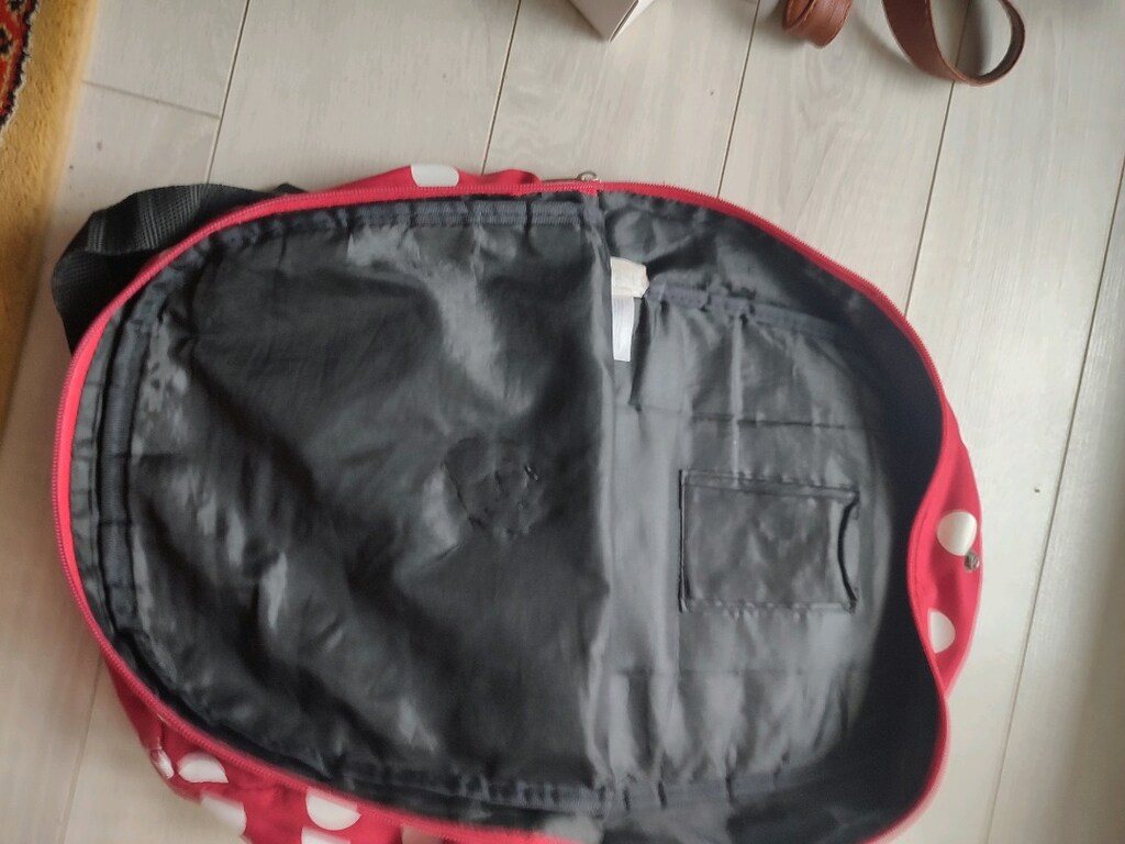Kırmızı benekli çanta - 3