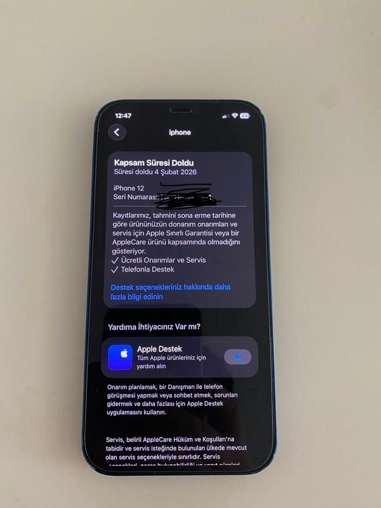 İphone 12 tertemiz değişensiz - 11
