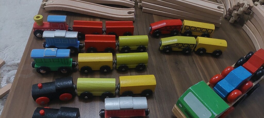 İkea Akşap tren set 4 set ve fazlası - 12