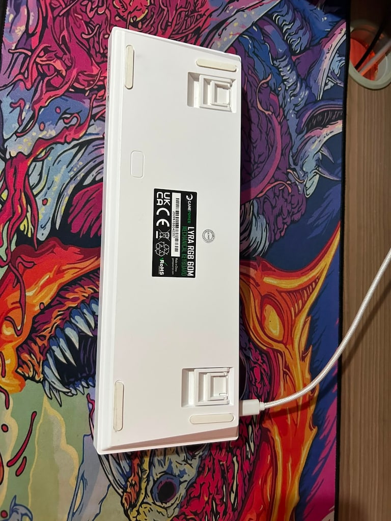 2.5 Yıl Garantili GamePower Lyra %60 RGB Mekanik Klavye - 4
