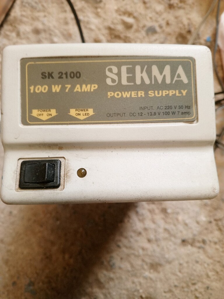 sekma sk 2100 100 w 7 amp adaptör sağlam pazarlık olur - 6