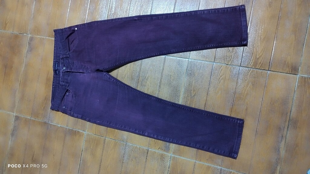 #Zara jeans pantolon.Eni çekilince 45  Boyu 95 Paça 17.5??? - 8