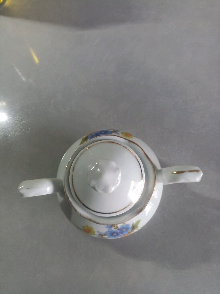 vintage şekerlik porselen - 4