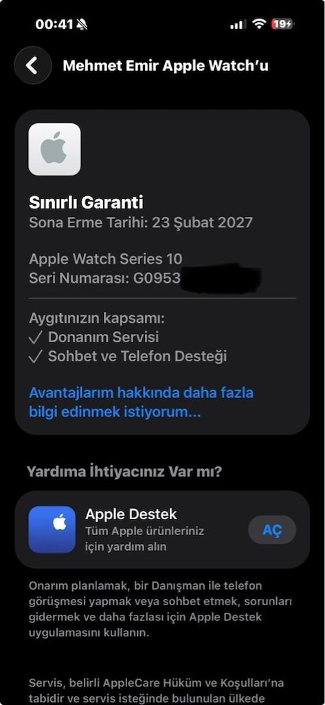 Garantili 46mm SİMSİYAH APPLE WATCH 10 - 5