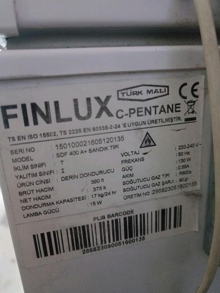 FİNLUX DERİN DONDURUCU - 6