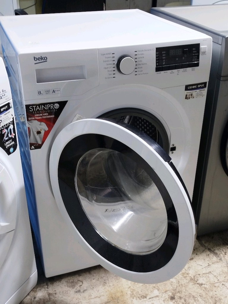 BEKO 8 KG ÇAMAŞIR MAKİNESİ İZMİR İÇİ 3 AY GARANTİMİZ VARDIR - 9