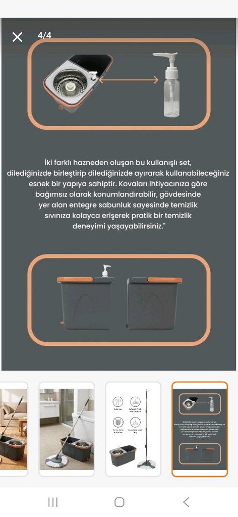 Vileda temizlik mop - 4