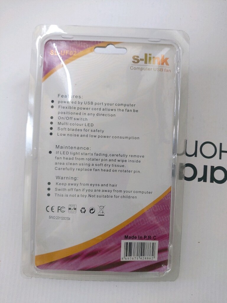 Sl-uf02 Usb Ledli Vantilatör - 4
