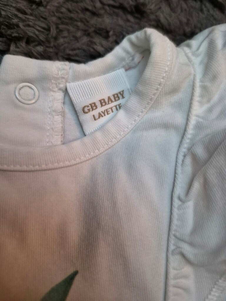 GB Baby Layette kız bebek body - 2