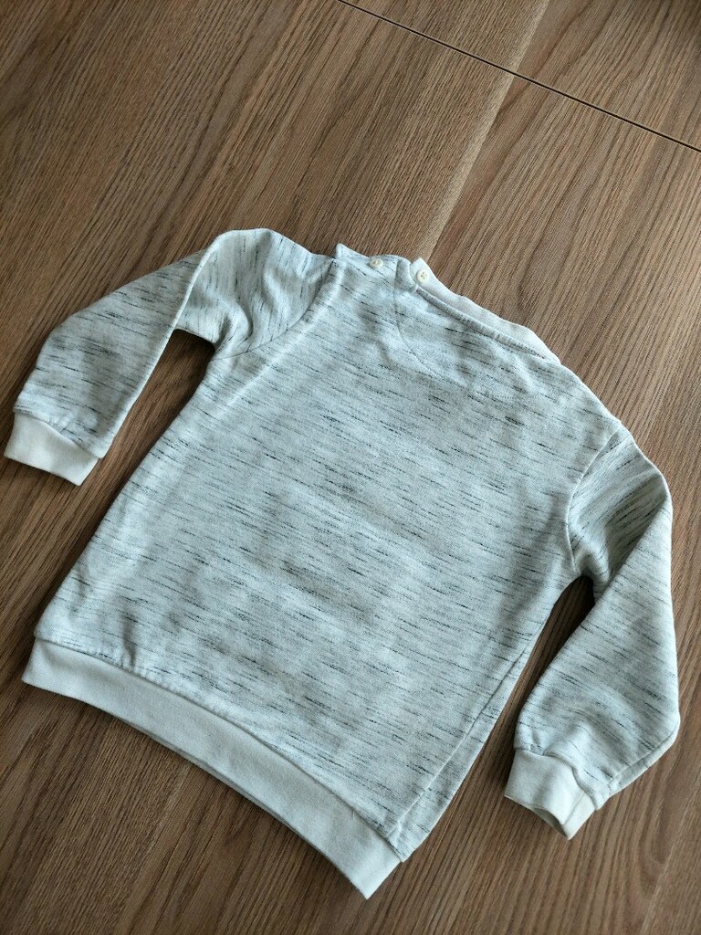 LCW baby kabartma yazı desen sweatshirt - 3