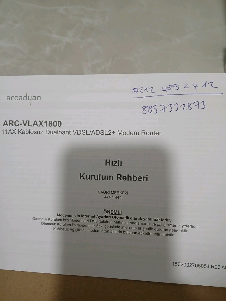 türk telekom fiber güçlü modem, sıfır. - 3