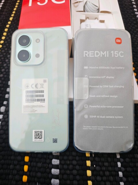 xioami redmi 15c NFC'Lİ sıfır cihaz 6000 amper batarya global ucuz