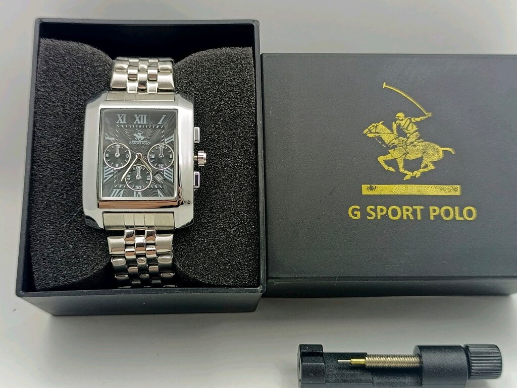 SIFIR KUTUSUNDA,G SPORT POLO (ÇELİK) KOL SAATİ - 5