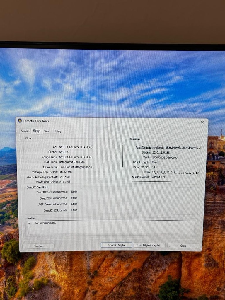 RTX 4060 + i5-12400F | 1TB SSD | 16GB RAM | 200Hz Monitör | Komple Set - 11